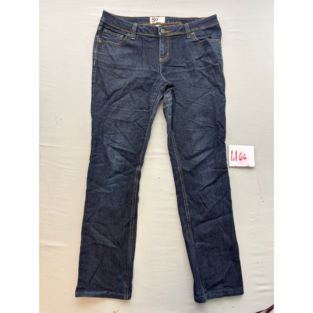 SO Authentic American Heritage Straight Leg Jeans Dark Wash Blue Size 11
